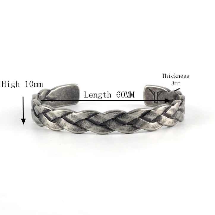 Viking style titanium steel bracelets Variants