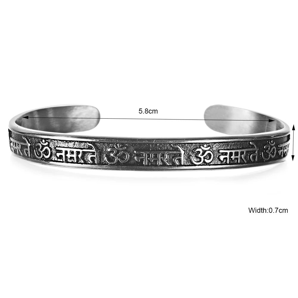 Viking style titanium steel bracelets Variants