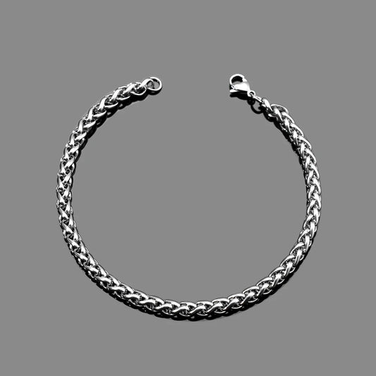 Stainless Steel Cuban Chain Bracelets 2 Lengths