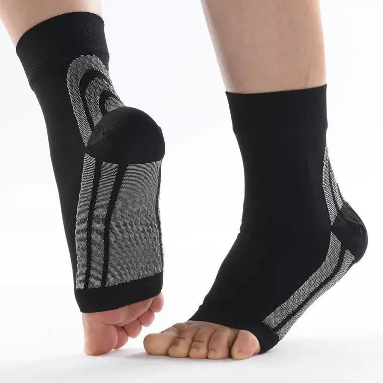 1 Pair of Ankle Compression Sports Socks 14 COLORS / S-XL