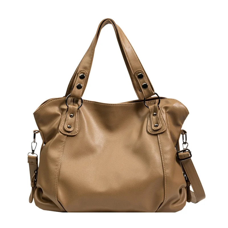 Leather Shoulder Bag 5 Colors