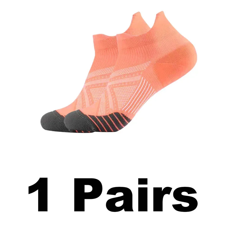 1/3/5 Pairs Compression Sports Socks Ankle Protection 18 Varieties /34-46