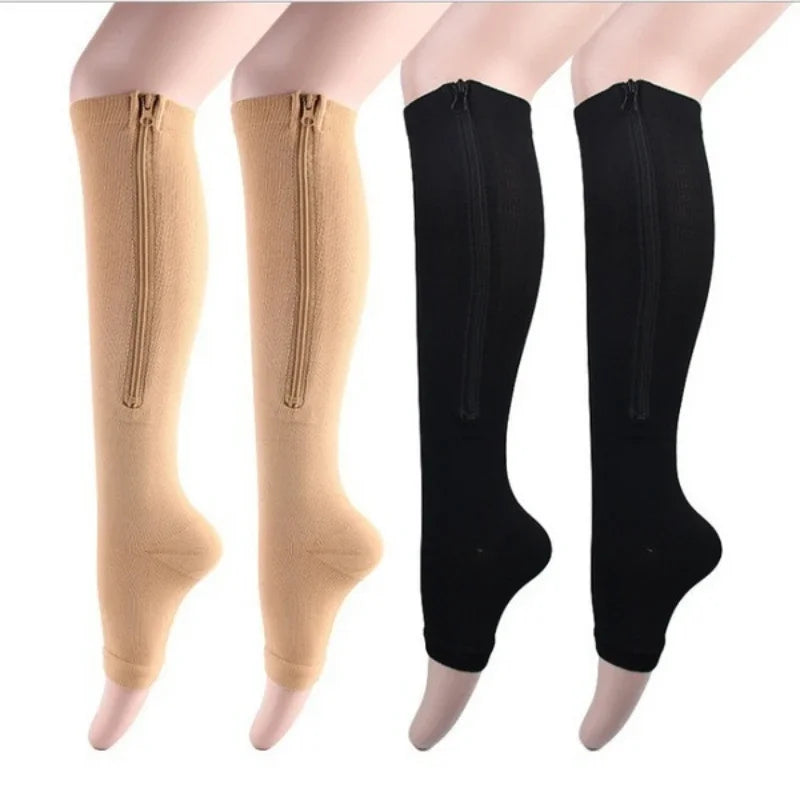 High elasticity nylon compression stocking 2 COLORS /S-XL