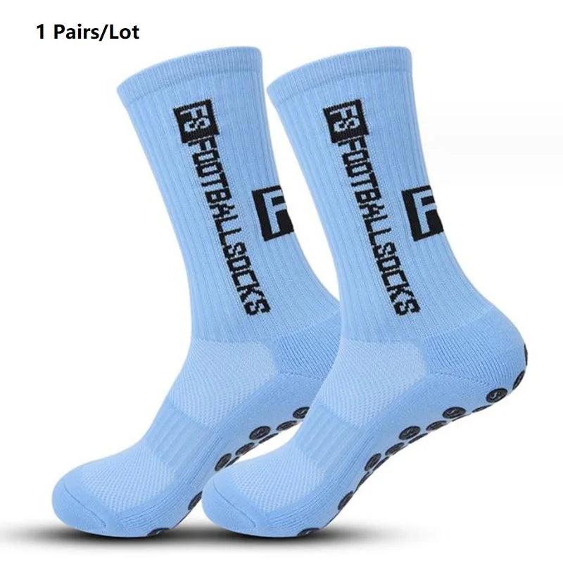 1 Pair of Non-Slip Soccer Socks 11 COLORS /38-46