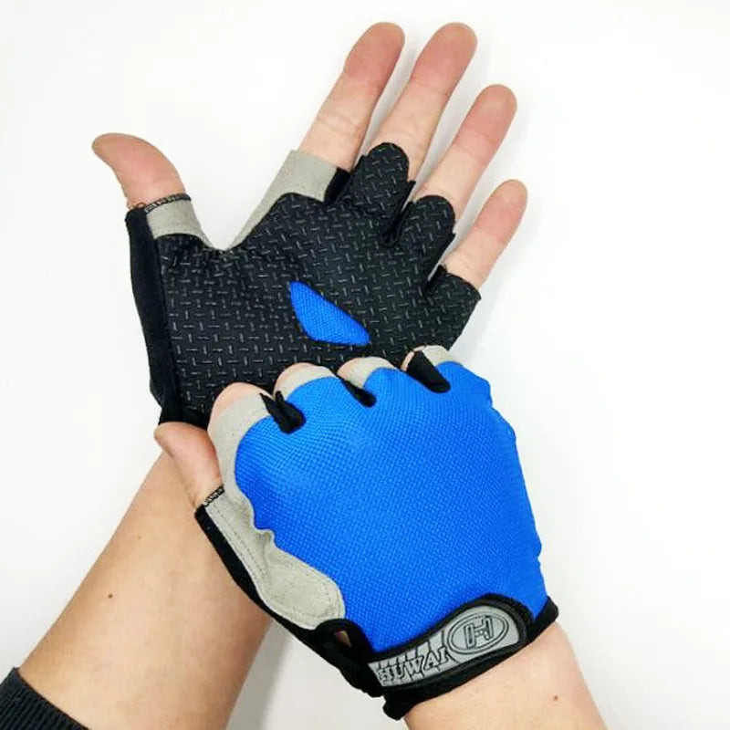 Half finger gym fitness gloves non-slip 4 COLORS /L-XL