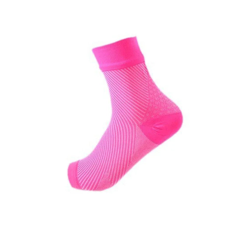 1 Pair of Ankle Compression Sports Socks 14 COLORS / S-XL