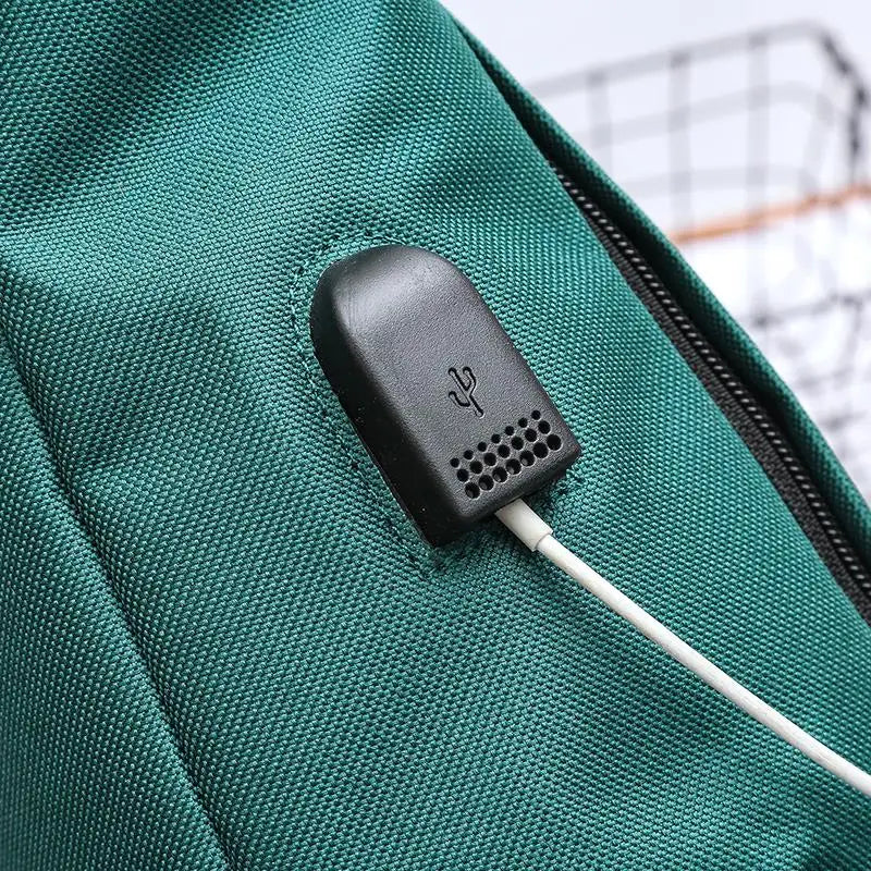 Versatile USB Backpack 6 Colours