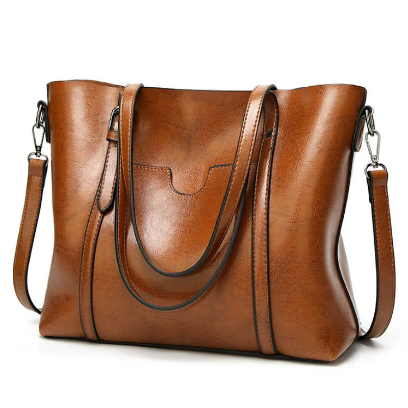 Oil wax leather bag 9 Colors