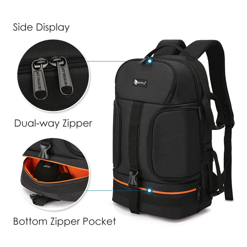 Large Capacity Camera Backpack 3 Colours