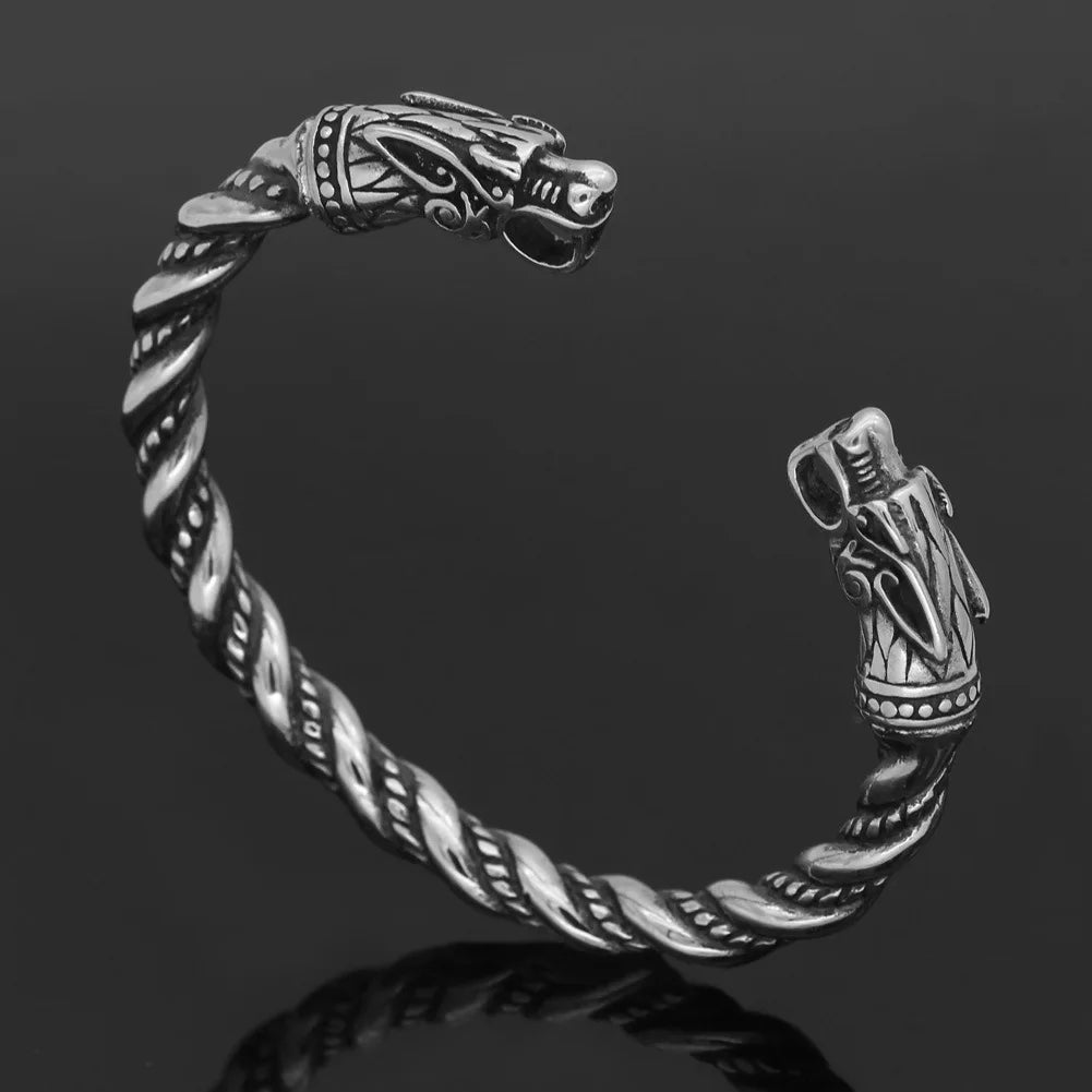 Viking style titanium steel bracelets Variants