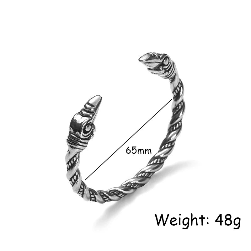 Viking style titanium steel bracelets Variants