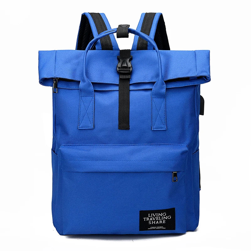 Versatile USB Backpack 6 Colours