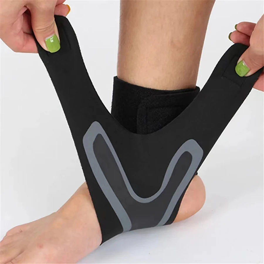 1 Pc Ankle Support Compression Elastic Sleeve 2 COLORS /L-XL