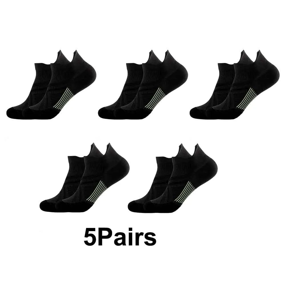 1/3/5 Pairs Compression Sports Socks Ankle Protection 18 Varieties /34-46