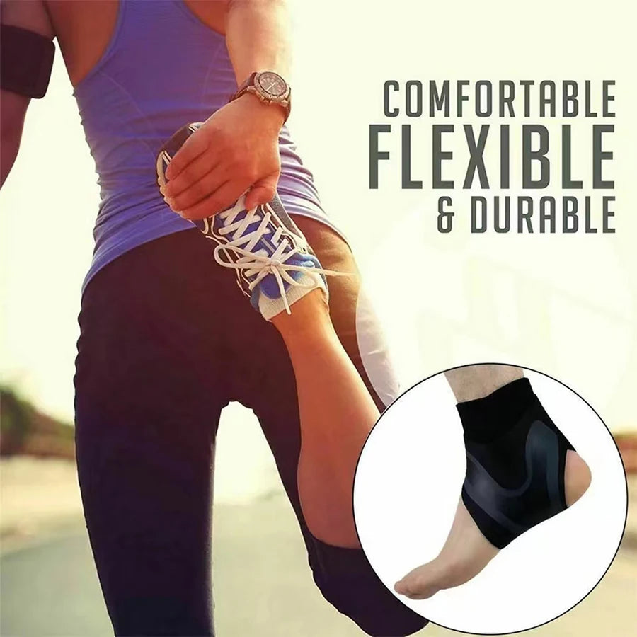 1 Pc Ankle Support Compression Elastic Sleeve 2 COLORS /L-XL