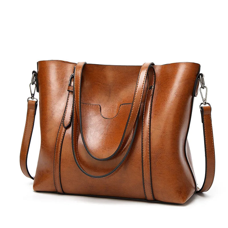 Oil wax leather bag 9 Colors