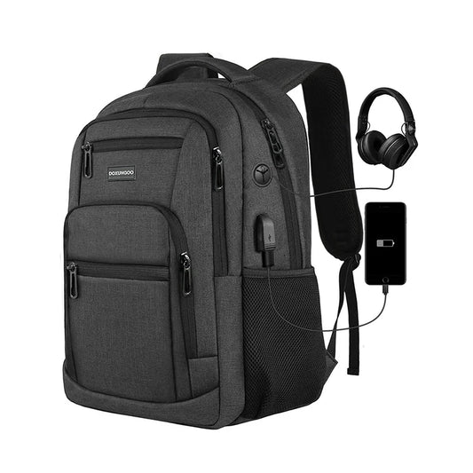 Large Capacity Waterproof USB Backpack