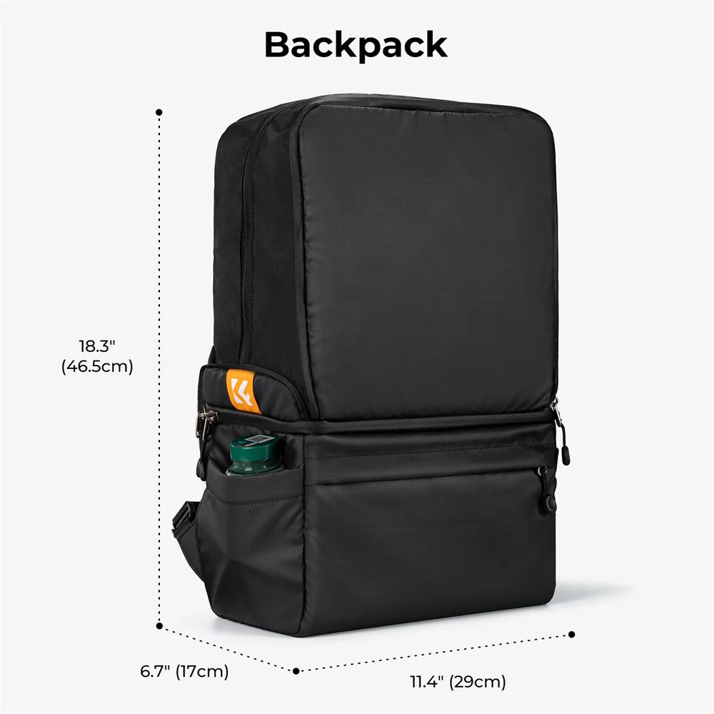 Camera Backpack 22L 2-in-1 Waterproof