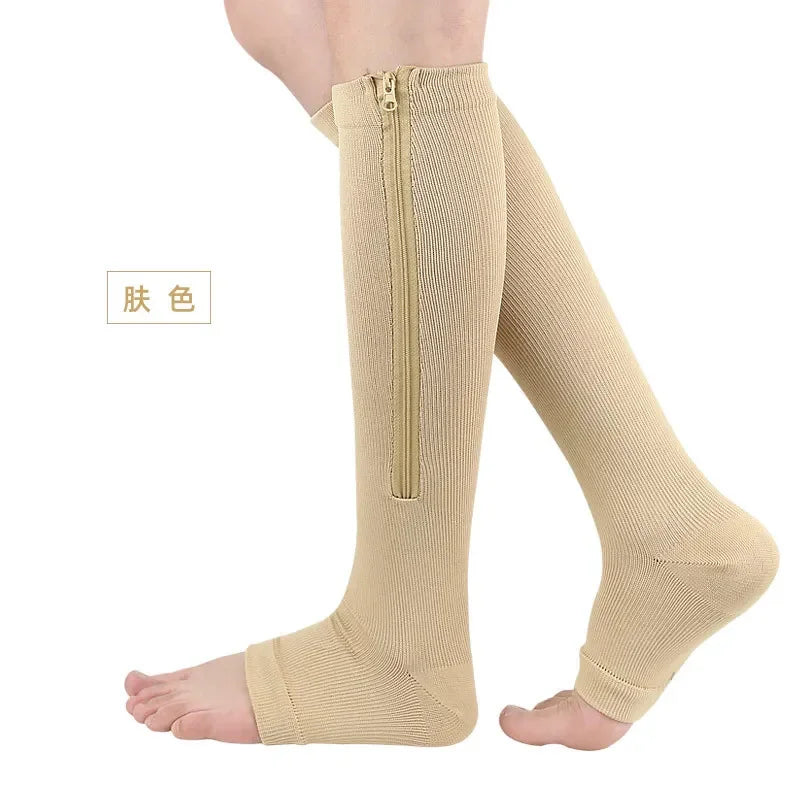 High elasticity nylon compression stocking 2 COLORS /S-XL