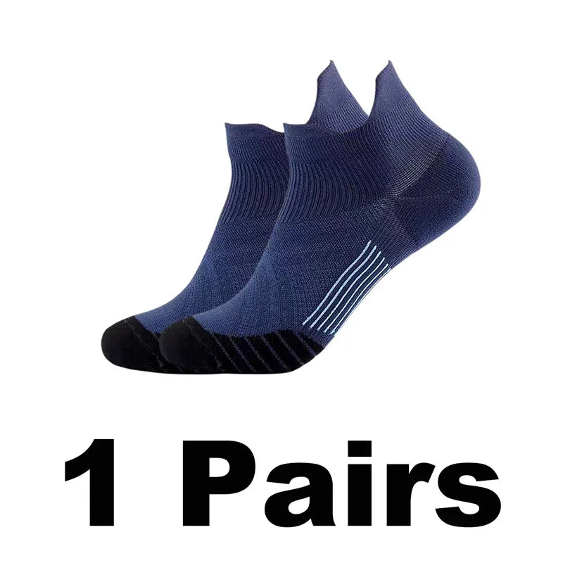 1/3/5 Pairs Compression Sports Socks Ankle Protection 18 Varieties /34-46