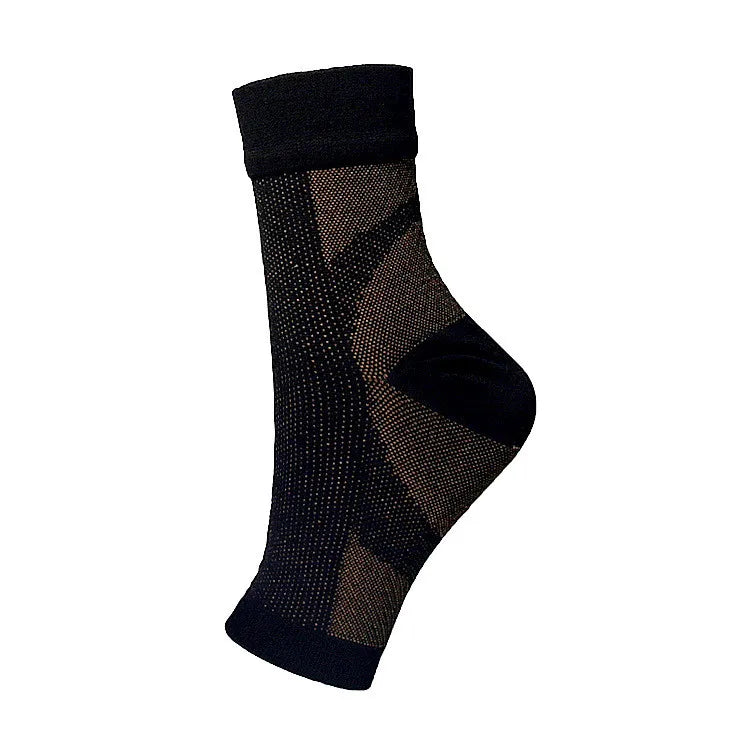 1 Pair of Ankle Compression Sports Socks 14 COLORS / S-XL