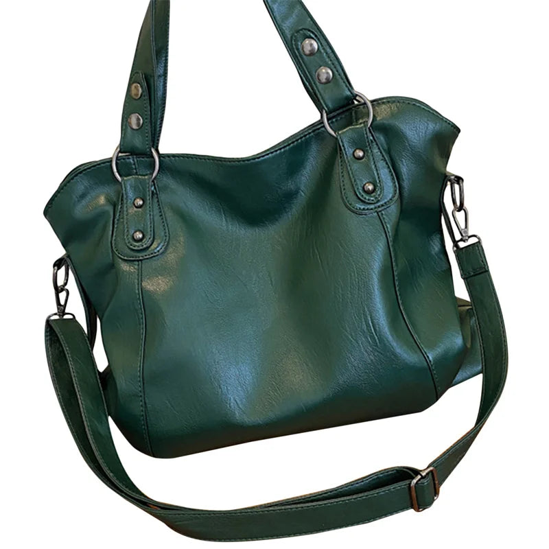 Leather Shoulder Bag 5 Colors