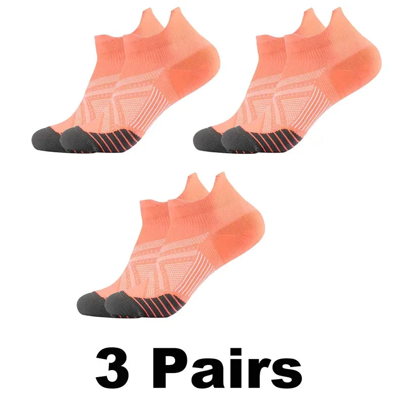 1/3/5 Pairs Compression Sports Socks Ankle Protection 18 Varieties /34-46