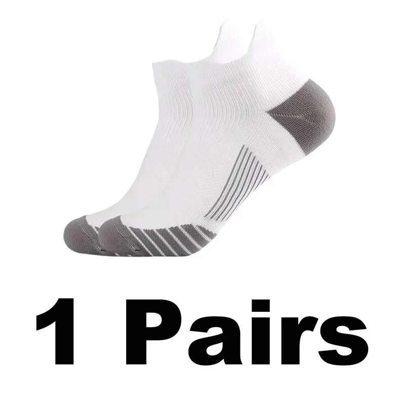 1/3/5 Pairs Compression Sports Socks Ankle Protection 18 Varieties /34-46