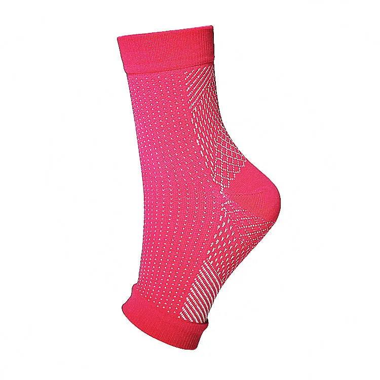 1 Pair of Ankle Compression Sports Socks 14 COLORS / S-XL