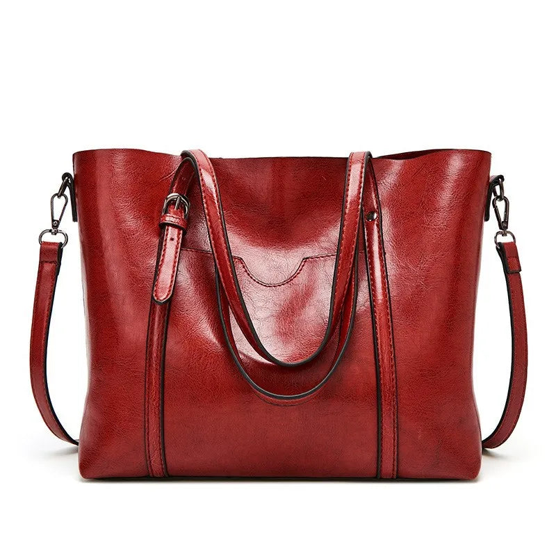 Oil wax leather bag 9 Colors