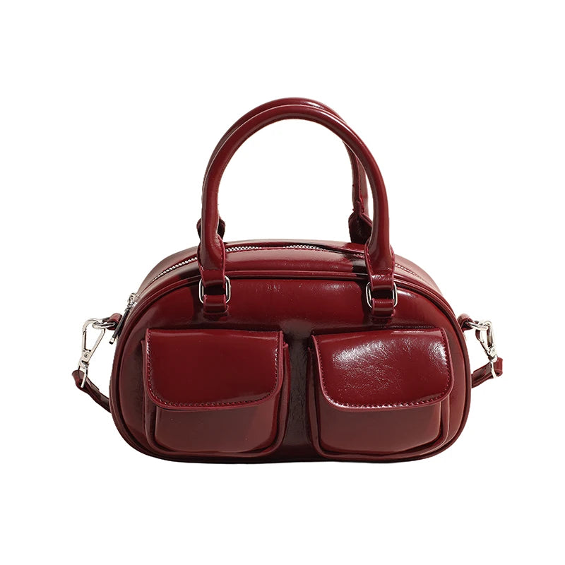 Leather bowling bag 5 COLORS